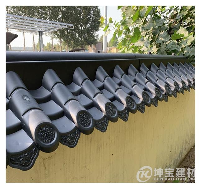 文化墻圍墻裝飾的新選擇：圍墻瓦的安裝和性能優(yōu)勢(shì)解讀
